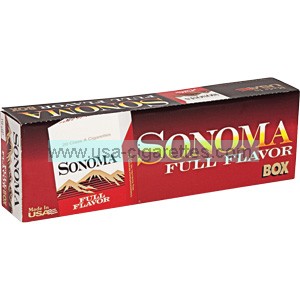 Sonoma Red Kings cigarettes